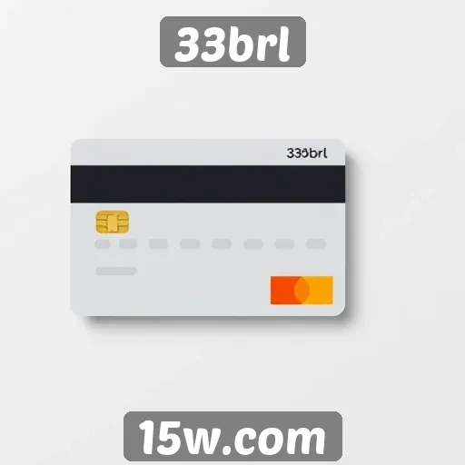 Métodos de pagamento disponíveis no 33brl